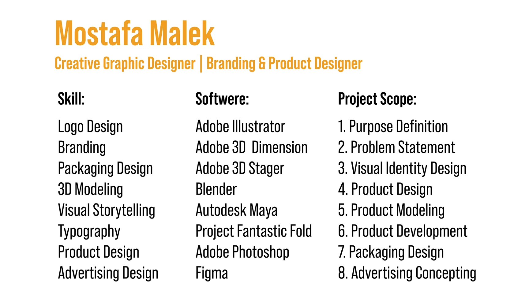 Product design and Packaging